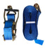 Ratchet straps 5ton x 50mm x 6mtr with claw hooks BULK BUY - QTY 100