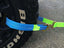 Recovery Ratchet Hi Vis Green Alloy Wheel Safety Straps Trailer Snap Hooks x 2 - Damar Webbing Solutions Ltd