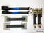 2 x 4mtr recovery alloy wheel ratchet transporter trailer straps strop Black - Damar Webbing Solutions Ltd