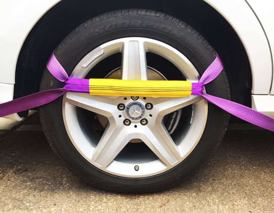 Vehicle transport straps