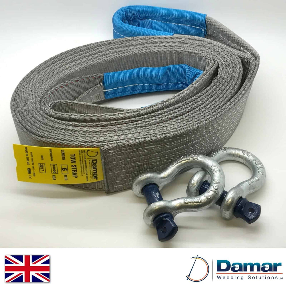 Tow straps - Slingsandstraps.co.uk