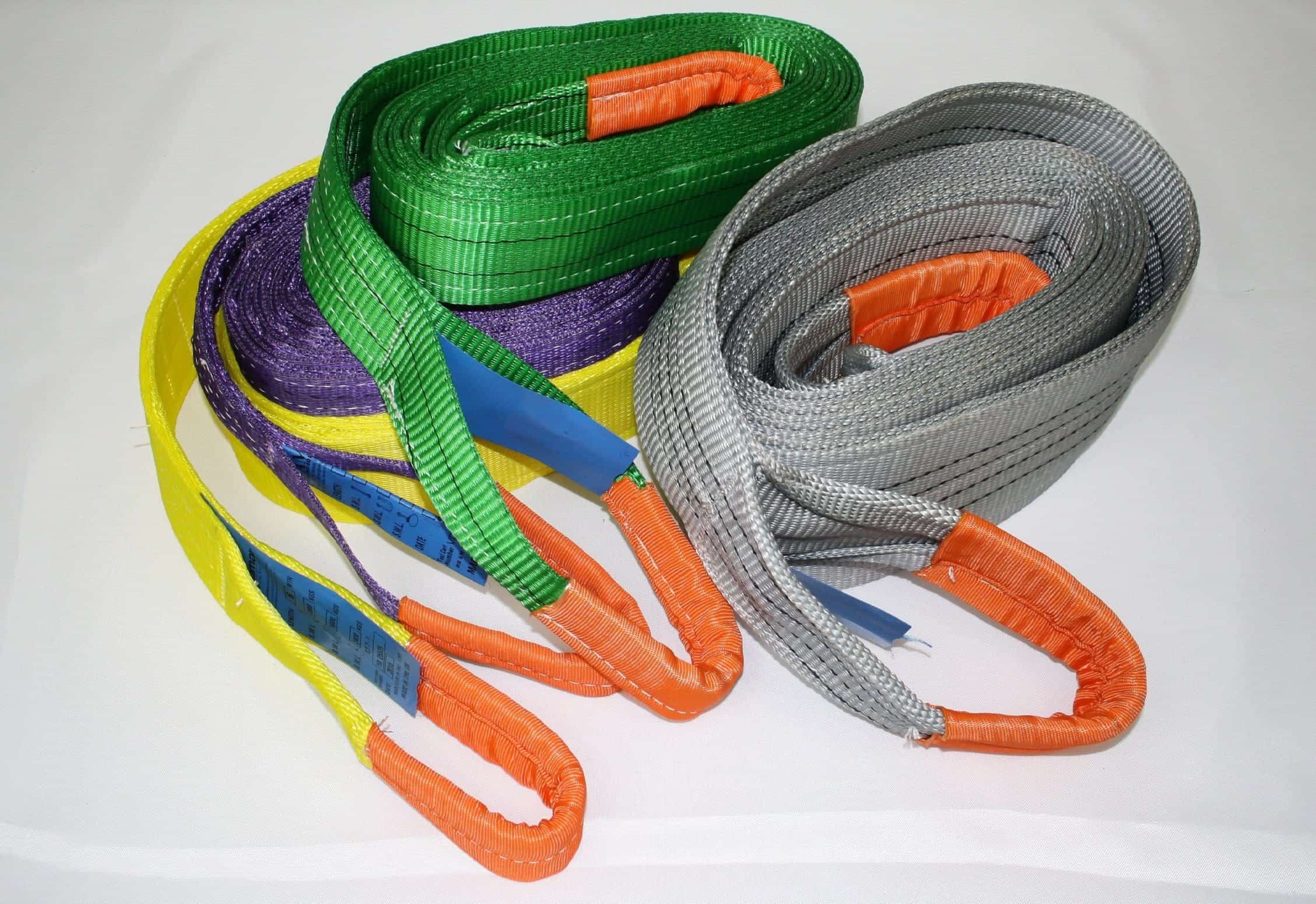 Flat webbing duplex slings