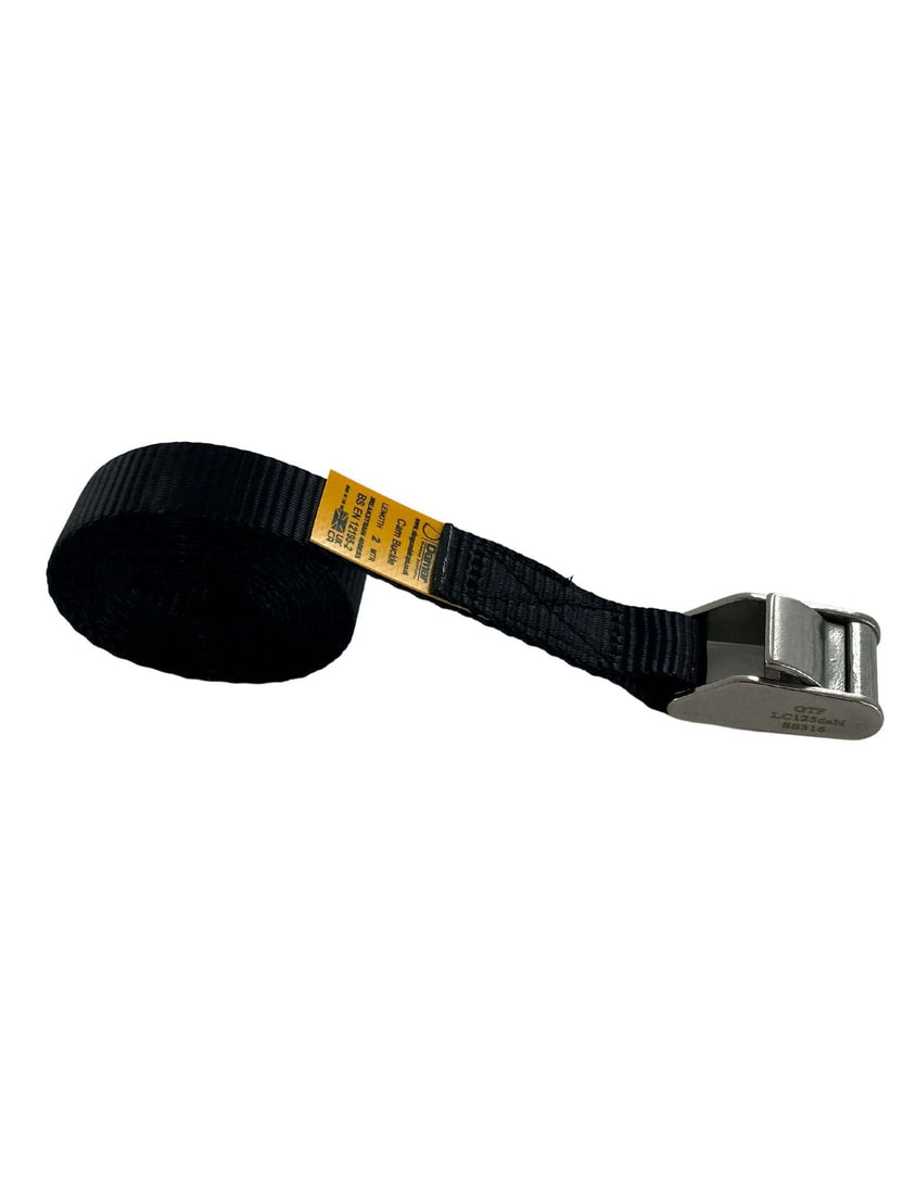 Loading Strap Stainless Stainless Steel Cam buckle tie down straps (Choose length and colour ...