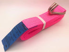 Recovery Ratchet Alloy Wheel Straps Trailer  x 4 Hi Vis PINK - Damar Webbing Solutions Ltd