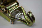 Recovery Ratchet HI-VISABILITY YELLOW Alloy Wheel Straps Trailer Barrel Hooks - Damar Webbing Solutions Ltd