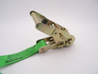 Ratchet strap 1.5ton 6mtr Claw Hooks - Slingsandstraps.co.uk