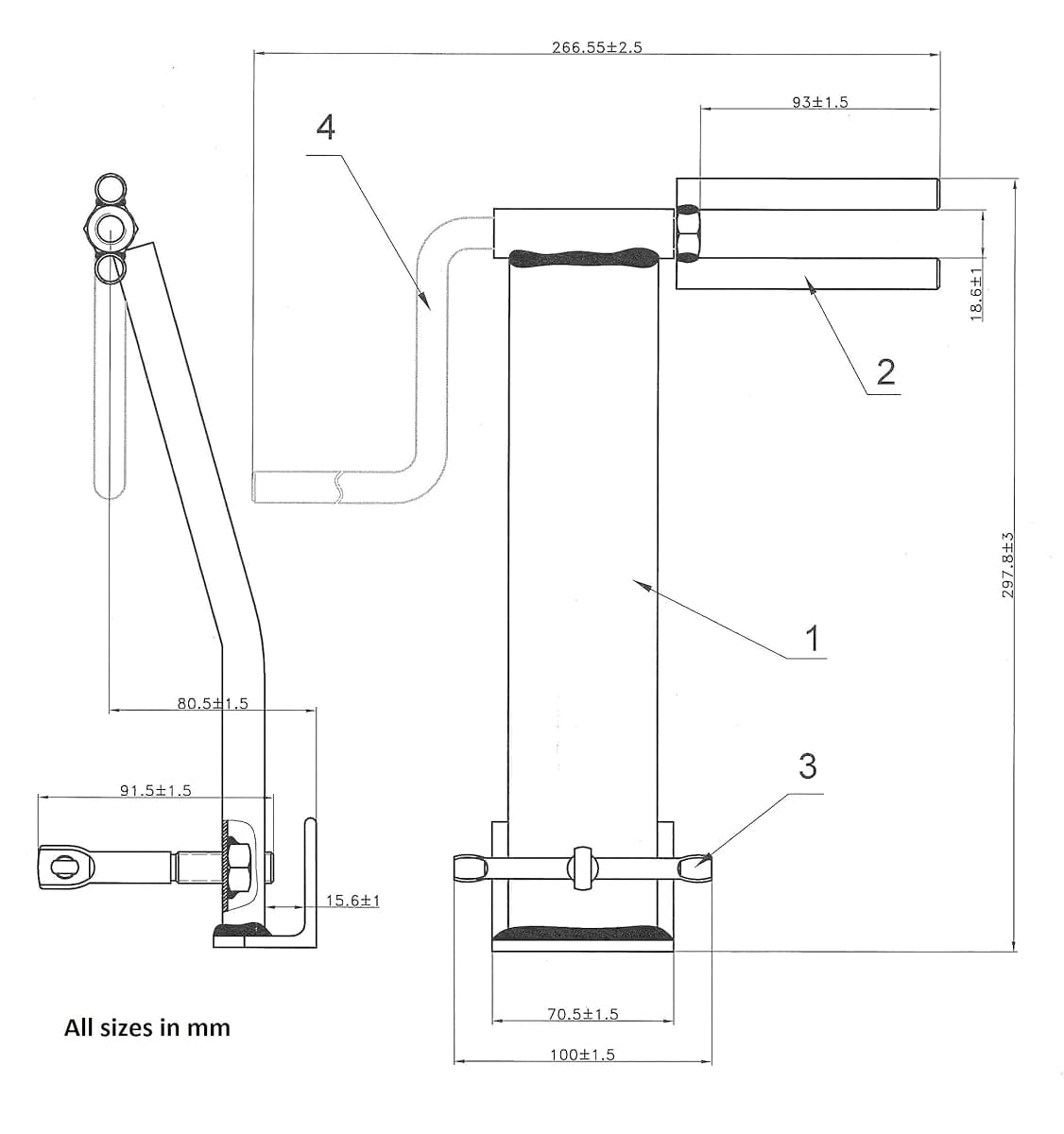 winder dimensions